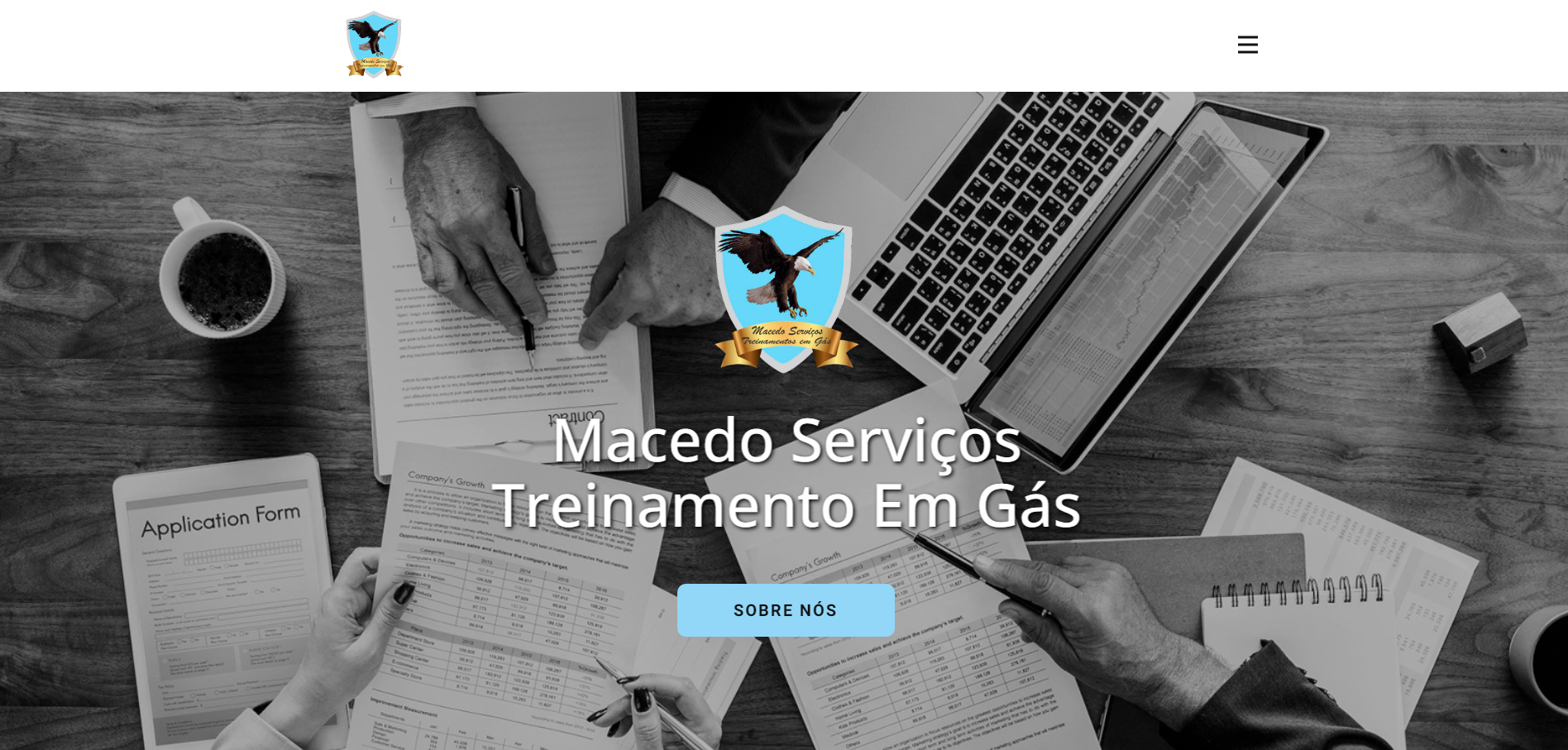 Site de Treinamento especializado em Gás